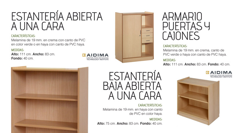 Armarios y estanterías
