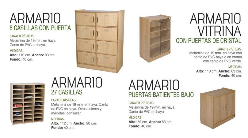 Armarios y estanterías
